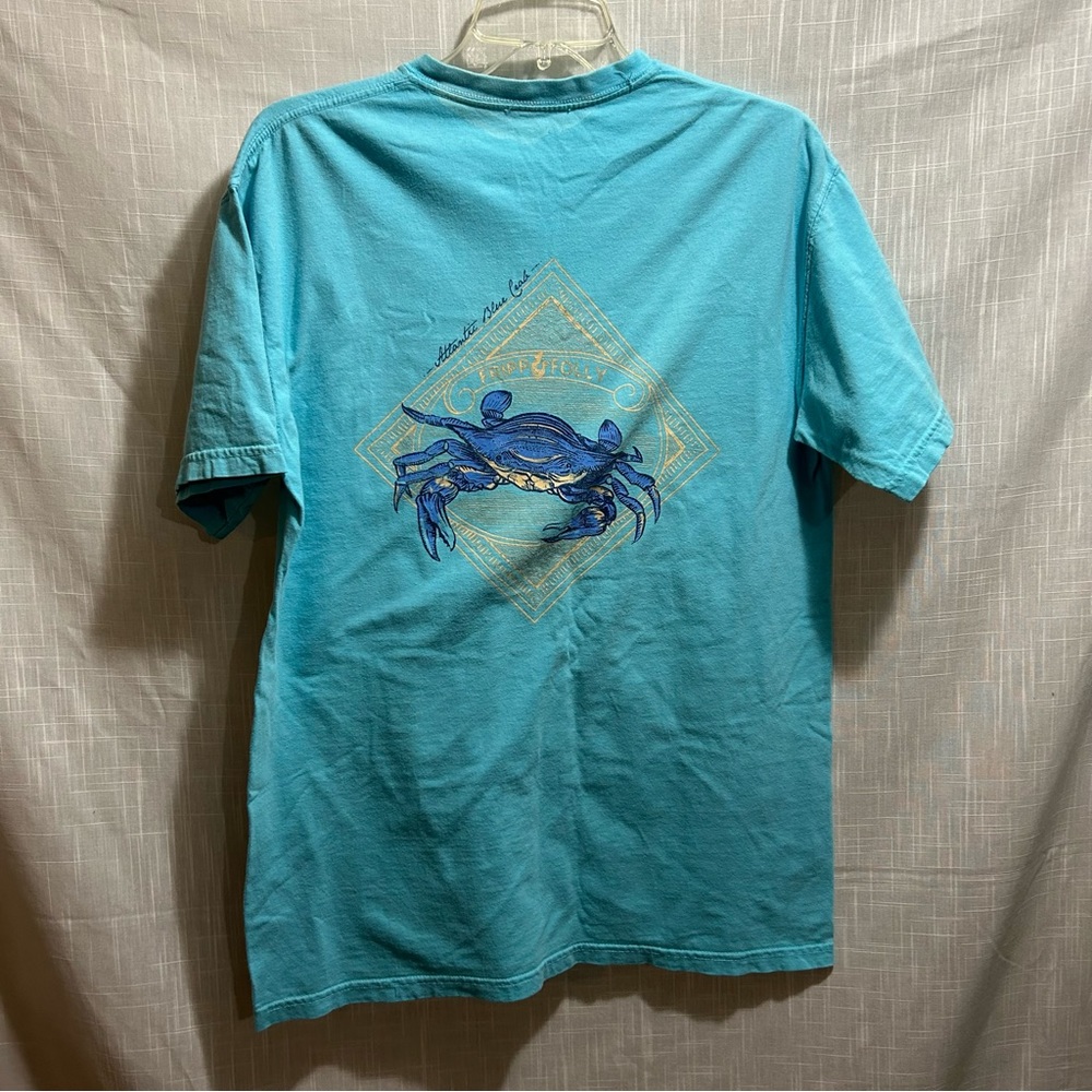 Women's Sea Blue Crab Graphic Tee - Brand: Unknown